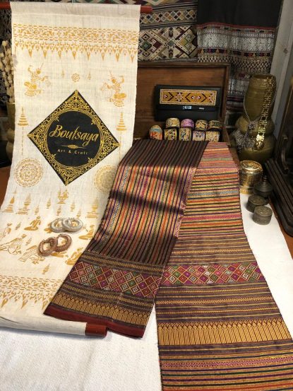Lao Silk Skirt Kumfun Set