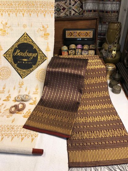 Lao Silk Skirt Kumfun Set
