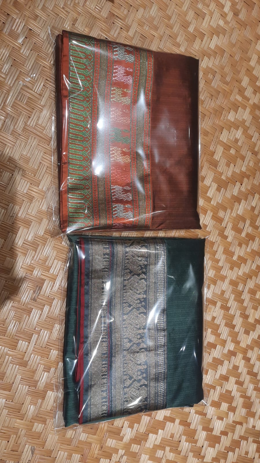 Lao Silk Vintage Skirt Set