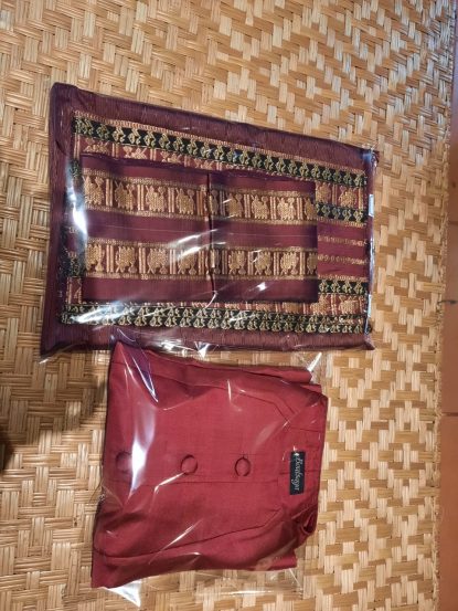 Lao Silk Vintage Skirt Set