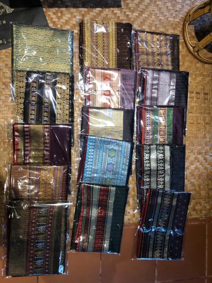 Lao Silk Vintage Skirt Set