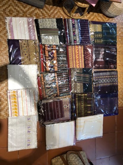 Lao Silk Vintage Skirt Set