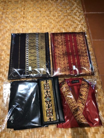 Lao Silk Vintage Skirt Set