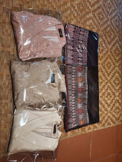 Lao Vintage Silk Skirt Set