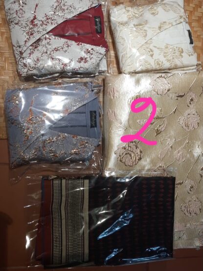 Lao Vintage Silk Skirt Set