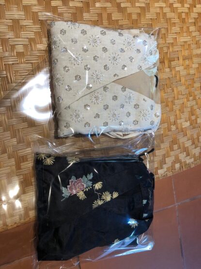 Lao Vintage Silk Skirt Set