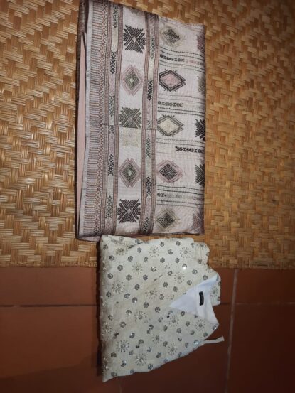 Lao Vintage Silk Skirt Set
